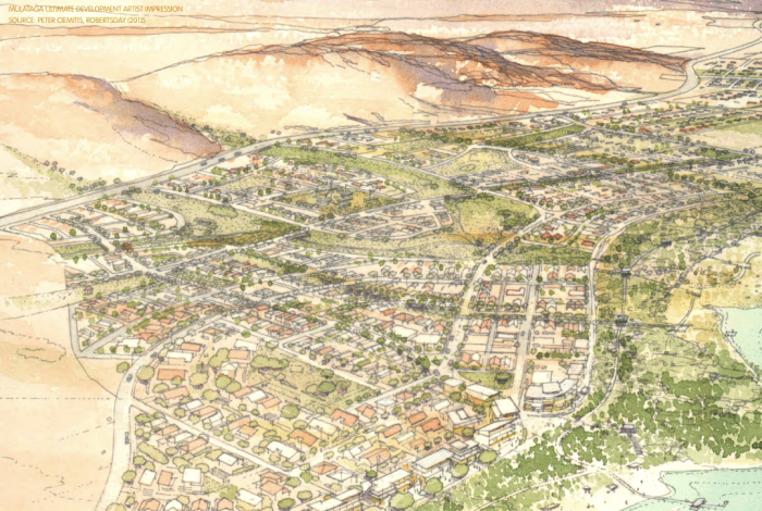 an artist impression of the Mulataga development