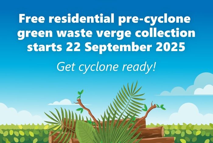 Poster of cyclone clean up 'get ready' 