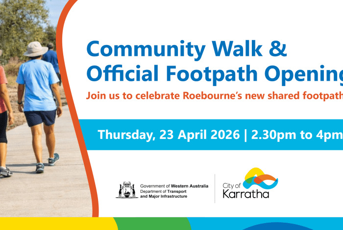 Community Walk Graphic Header Image