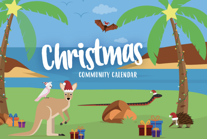 Christmas community calendar