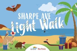 Sharpe Ave Light Walk