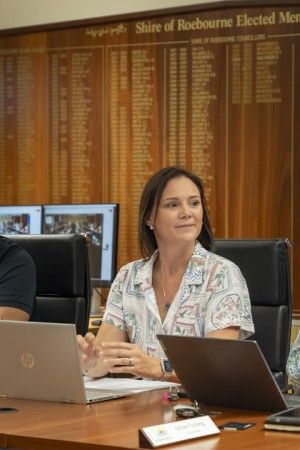 Cr Jodie Swaffer at the Council Chambers