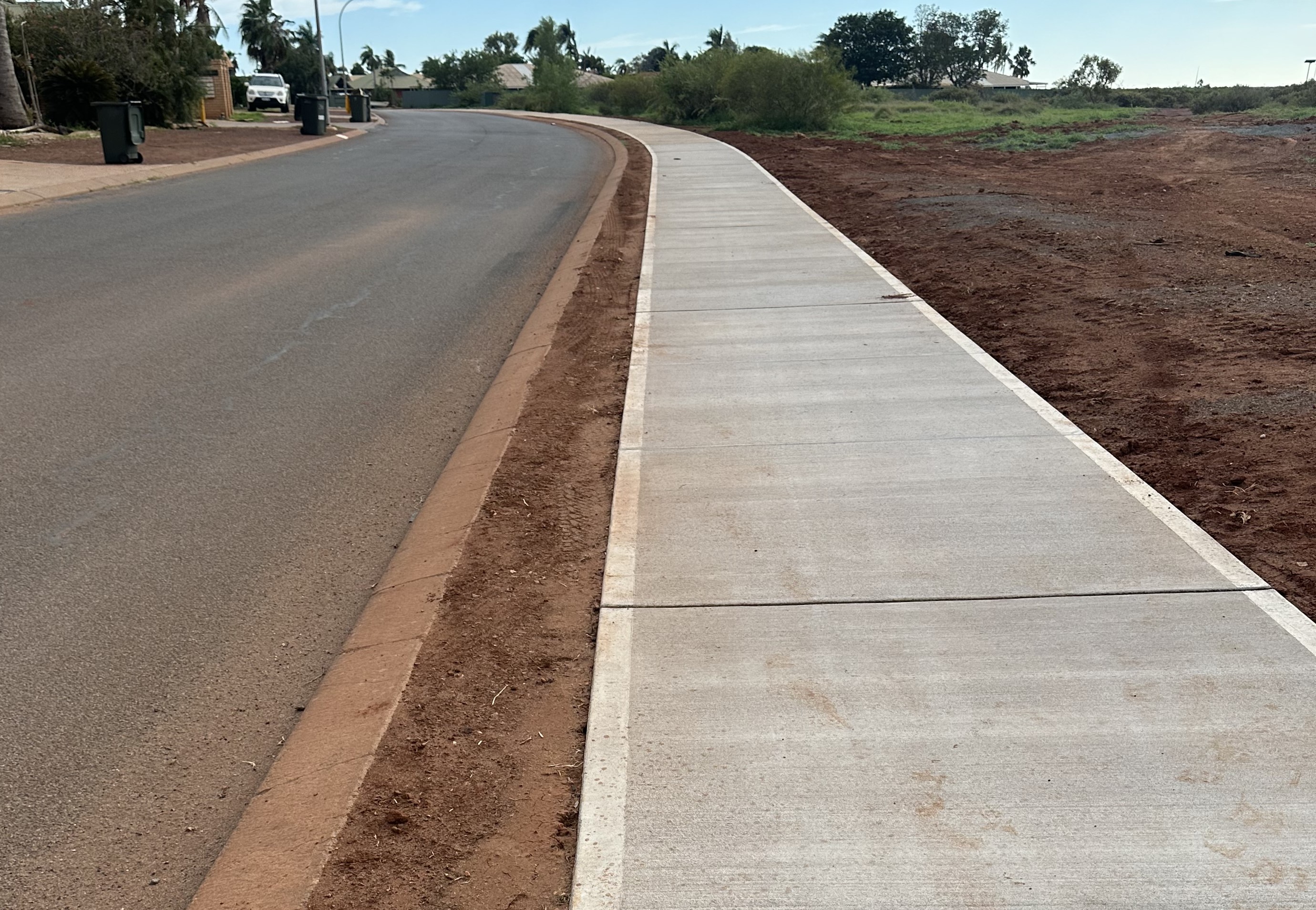 Footpath Works | City of Karratha