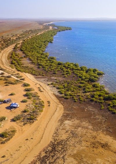 Camping At 40 Mile City Of Karratha