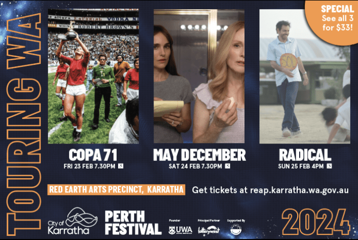 Perth Festival Lotterywest Films program returns to Karratha
