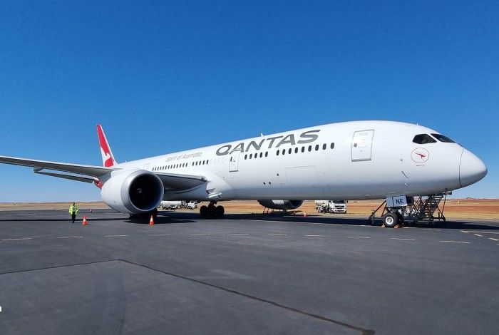 a plane at the Karratha Airport
