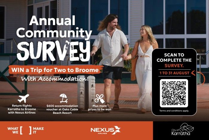 Graphic for the annual community survey