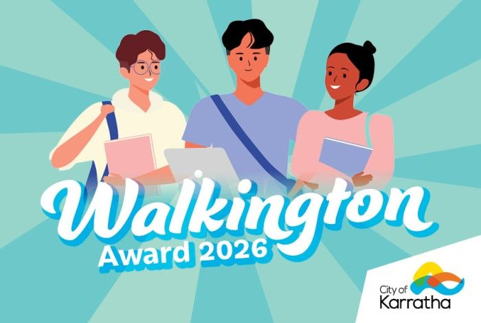 Walkington Award 2026 blue graphic 