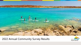 2022 Community Survey results summary