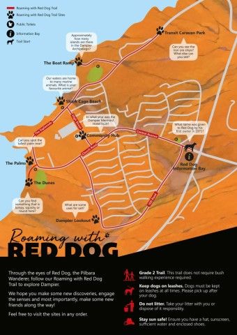Red Dog Trail Map
